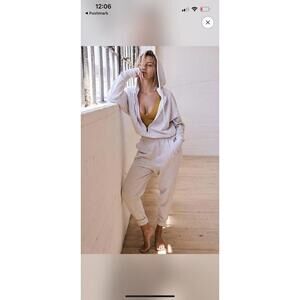 NWT Free People Training Day Jumpsuit Sz S